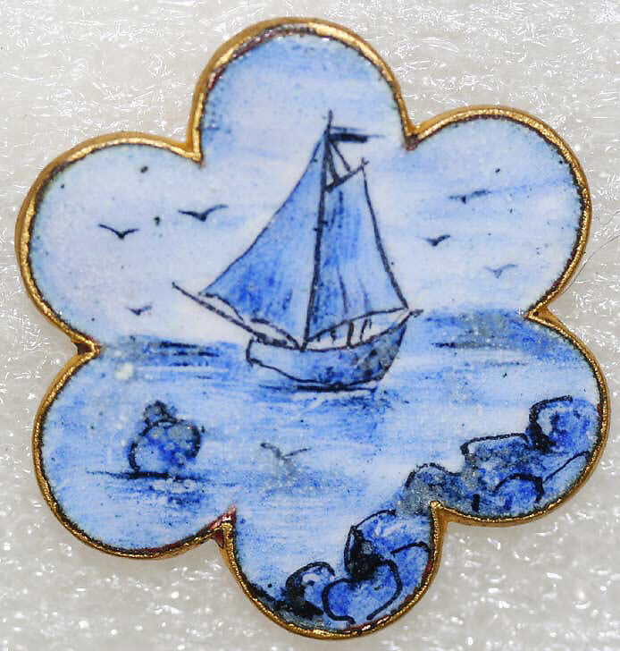 Button, [no medium available], American or European