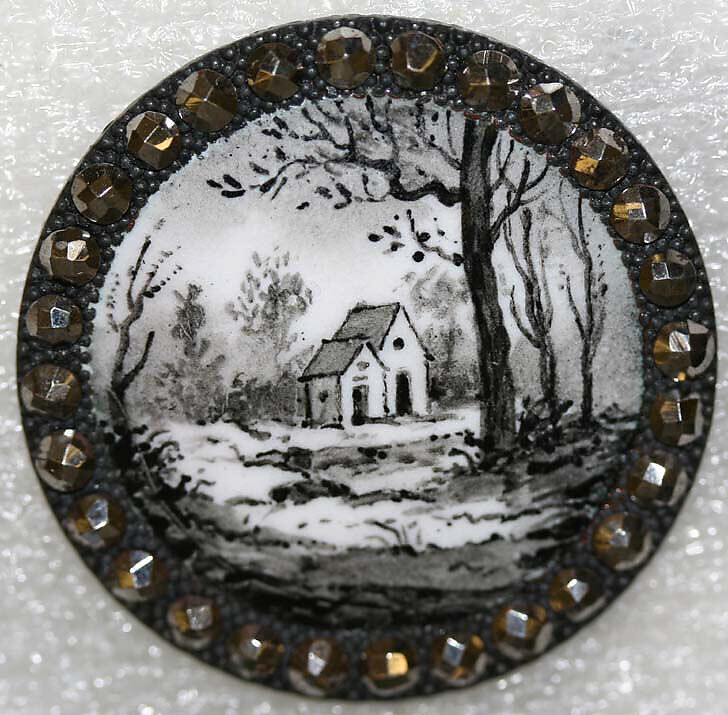 Button, [no medium available], American or European
