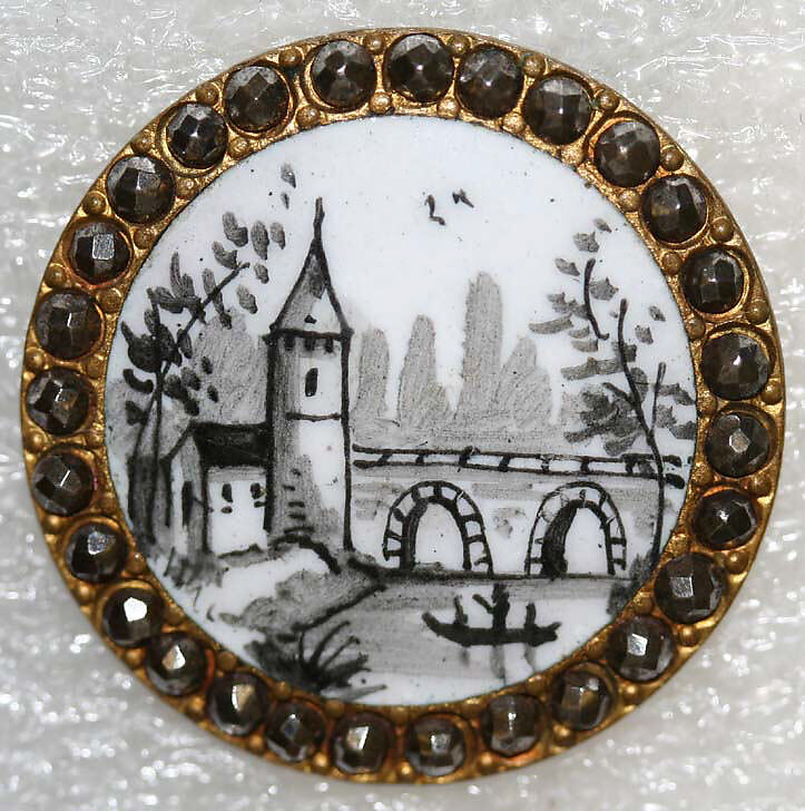 Button, [no medium available], American or European