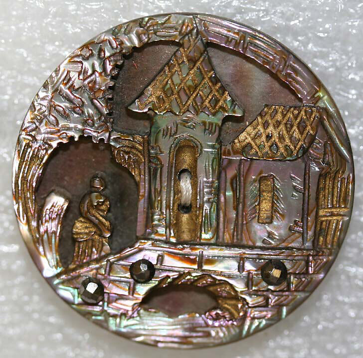 Button, [no medium available], American or European