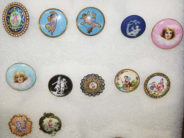 Button, [no medium available], French 
