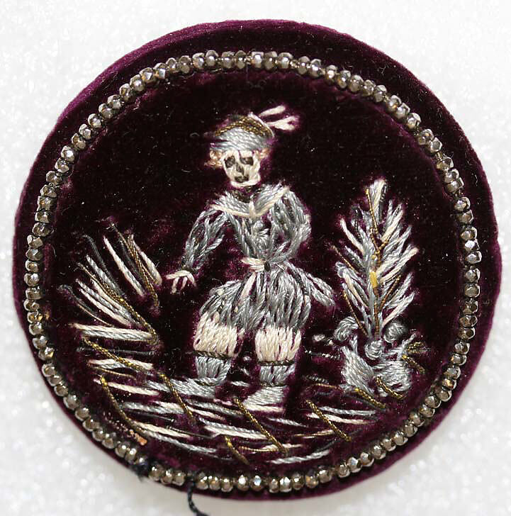 Button, [no medium available], American or European