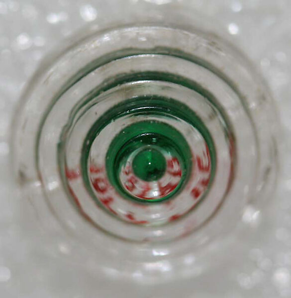 Button, glass, American or European