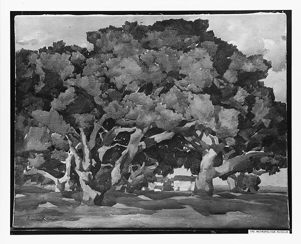 Landscape, Francis McComas (1874–1938), Watercolor on paper, American