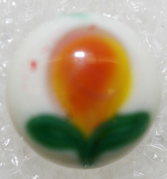 Button, glass, American or European