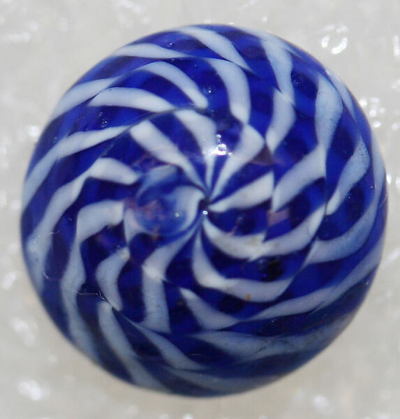 Button, glass, American or European