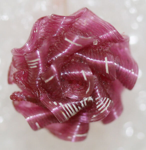 Button, glass, American or European