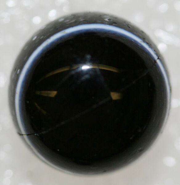 Button, glass, American or European
