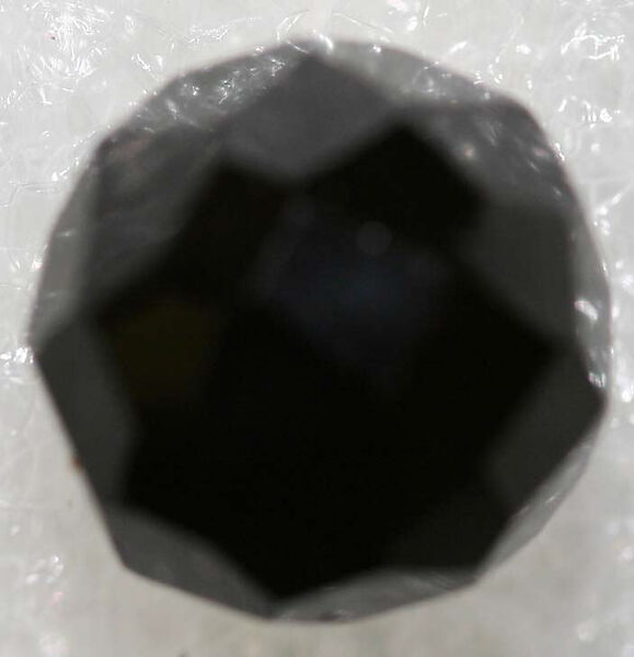 Button, glass, American or European