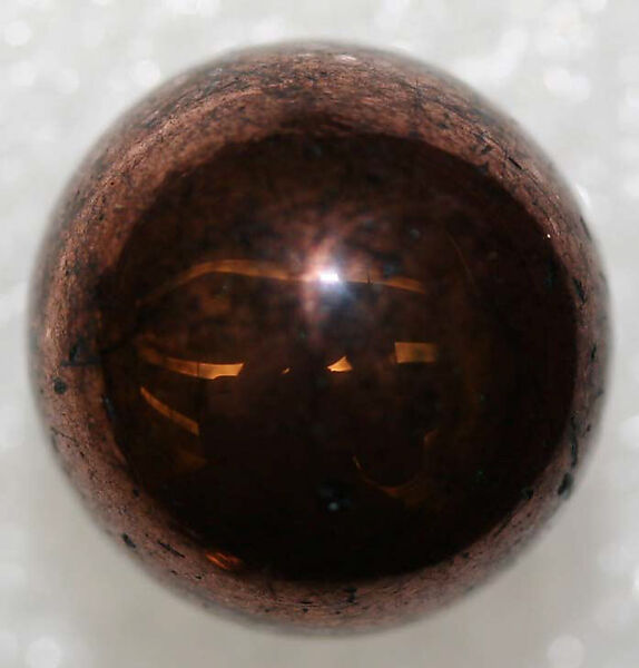 Button, glass, American or European