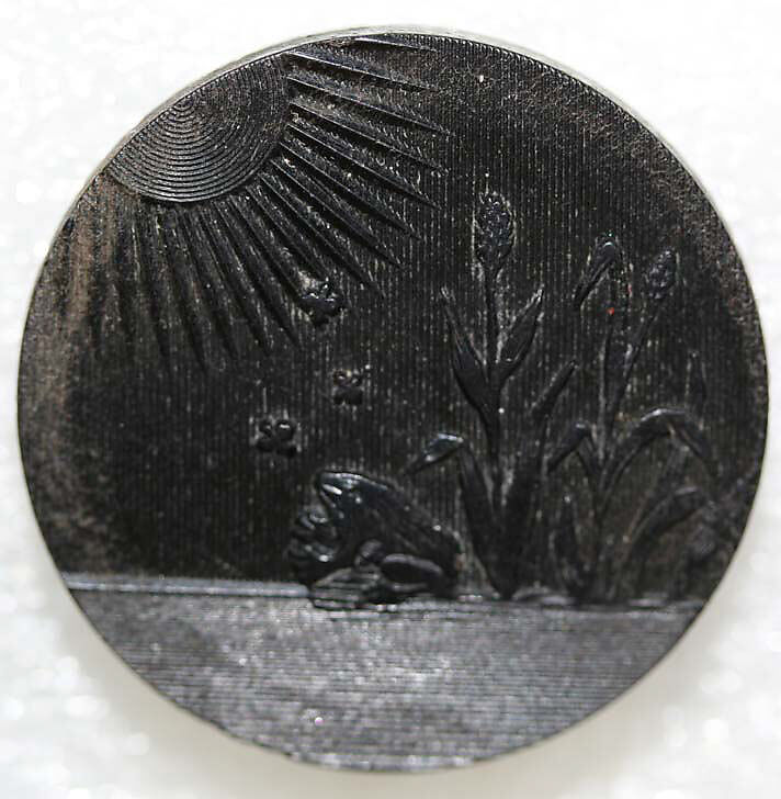 Button, horn, British