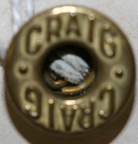 Button, metal, American or European