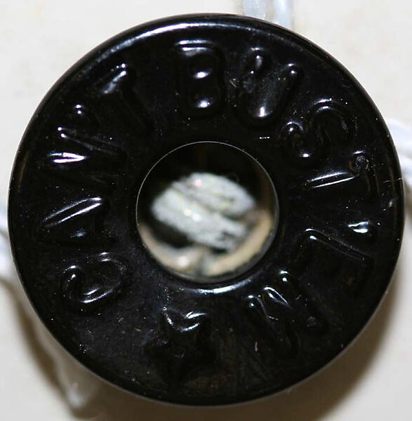 Button, metal, American or European