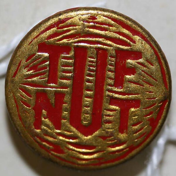 Button, metal, American or European