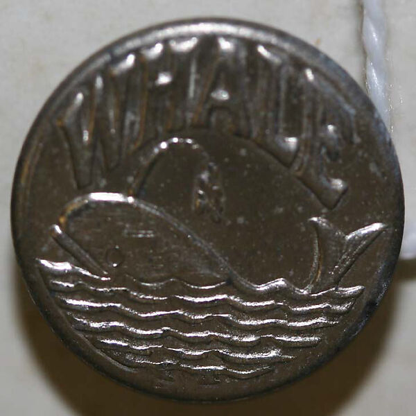 Button, metal, American or European