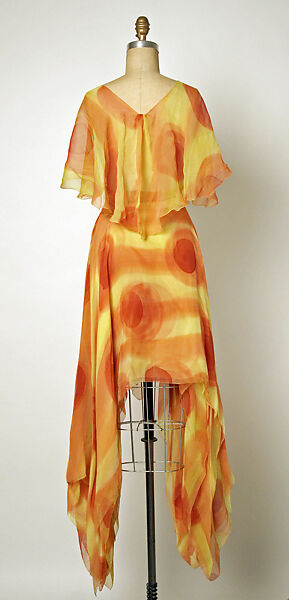 Evening ensemble, Adolfo (American, born Cuba, Cárdenas 1923–2021 New York), silk, American