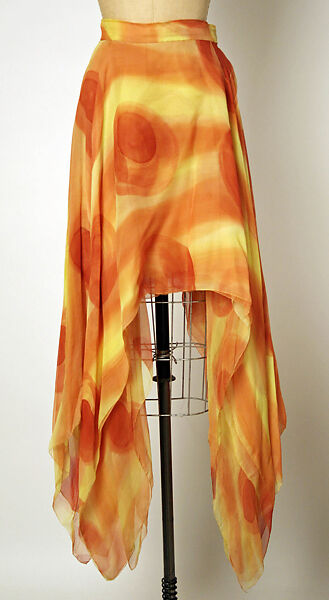 Evening ensemble, Adolfo (American, born Cuba, Cárdenas 1923–2021 New York), silk, American