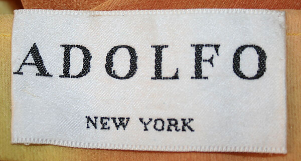 Evening ensemble, Adolfo (American, born Cuba, Cárdenas 1923–2021 New York), silk, American