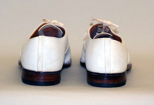 Oxfords, Brooks Brothers (American, founded 1818), leather, cotton, American