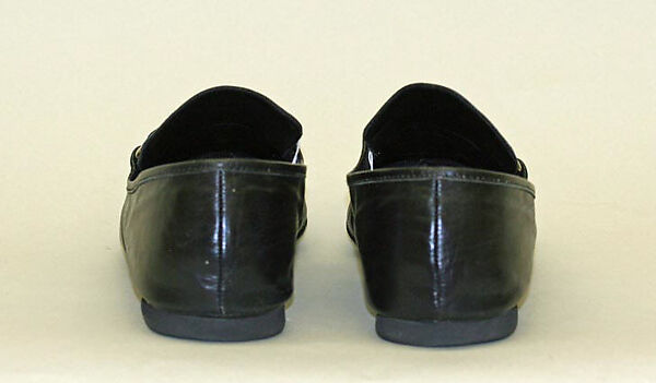 Slippers, Pierre Cardin (French (born Italy), San Biagio di Callalta 1922–2020 Neuilly), leather, French