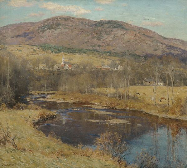 The North Country, Willard Metcalf  American, Oil on canvas, American