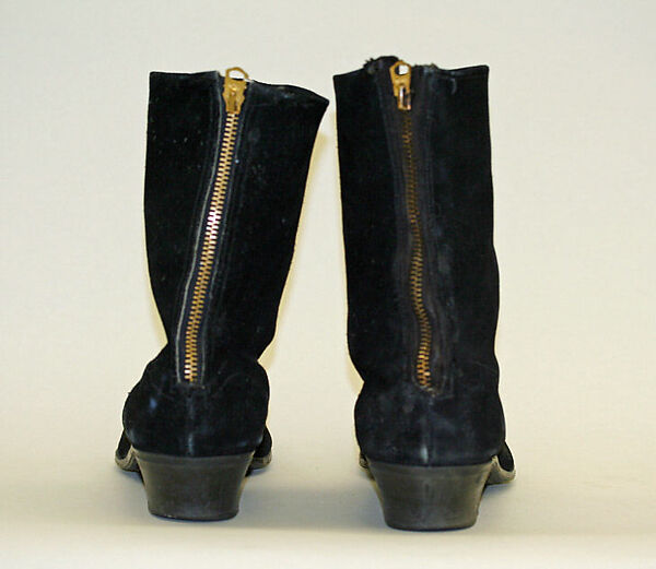 Boots, leather, American
