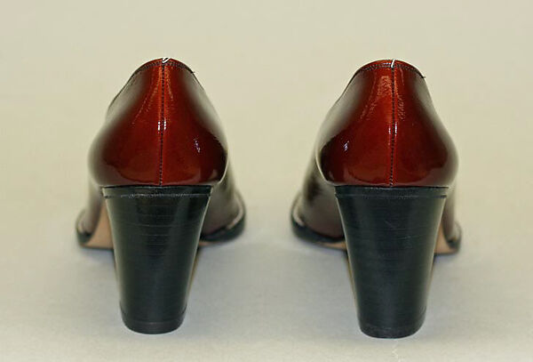 Pumps, Bruno Magli SP.A., leather, plastic (vinyl), Italian
