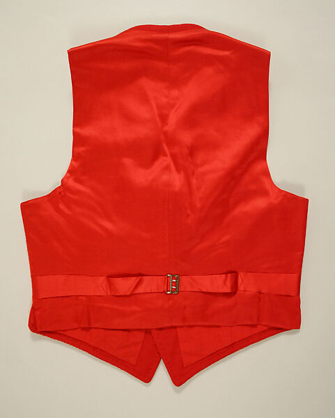 Vest, Mrs. Morton J. Seifter, wool, American