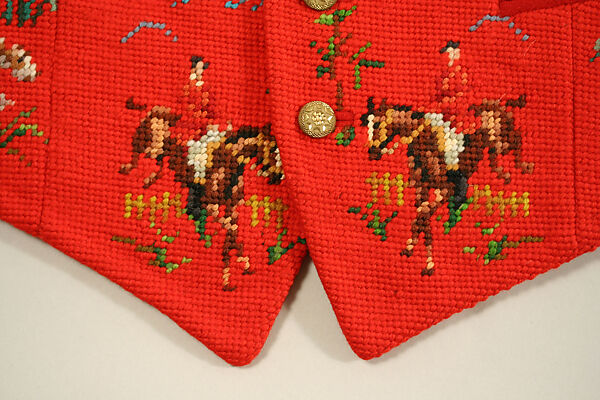 Vest, Mrs. Morton J. Seifter, wool, American