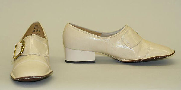Shoes, Cover Girl Shoe Company, plastic (polyurethane, acrylic, cellulose nitrate), wood, American 