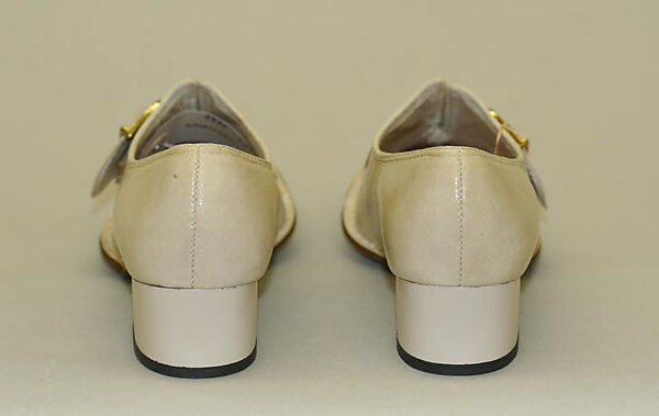 Shoes, Cover Girl Shoe Company, plastic (polyurethane, acrylic, cellulose nitrate), wood, American