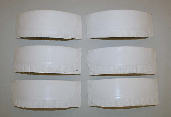 Accessory set, linen, cotton, American