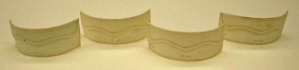 Accessory set, linen, cotton, American
