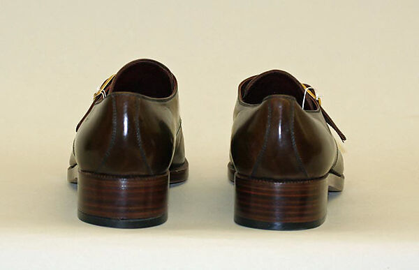 Shoes, B. Piattelli (Italian), leather, metal, Italian