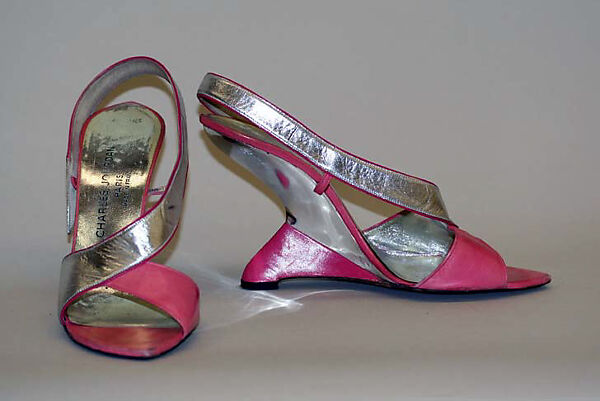 A Pair Of Charles Jourdan Shoes And A Louis Feraud Bag.