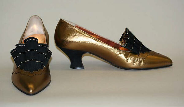 Shoes, Susan Bennis/Warren Edwards (American, 1977–1997), leather, American 