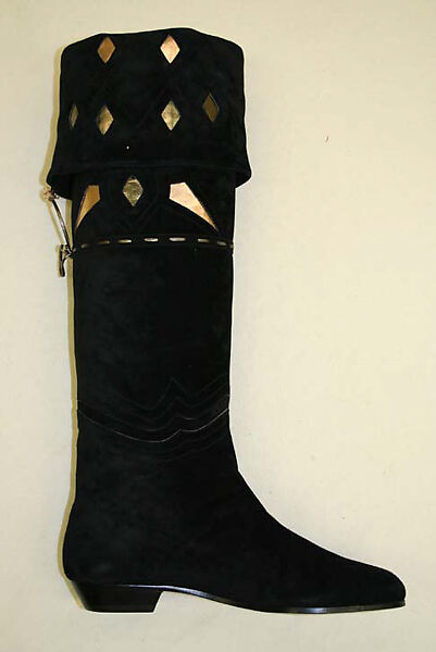 Boots, Susan Bennis/Warren Edwards (American, 1977–1997), leather, American 