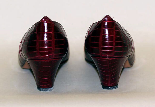 Pumps, Susan Bennis/Warren Edwards (American, 1977–1997), leather, American