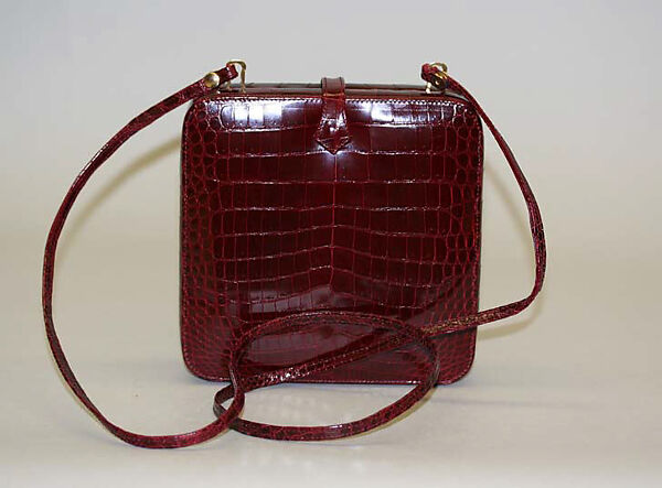 Purse, Susan Bennis/Warren Edwards (American, 1977–1997), leather, American 