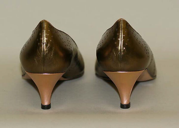 Pumps, Susan Bennis/Warren Edwards (American, 1977–1997), leather, American
