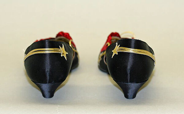 Pumps, Susan Bennis/Warren Edwards (American, 1977–1997), silk, leather, American