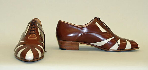 Oxfords, Susan Bennis/Warren Edwards (American, 1977–1997), leather, American 