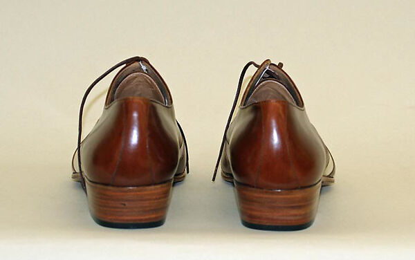 Oxfords, Susan Bennis/Warren Edwards (American, 1977–1997), leather, American