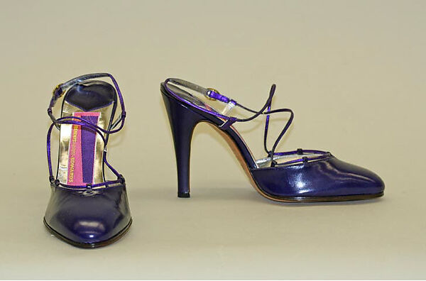 Pumps, Susan Bennis/Warren Edwards (American, 1977–1997), leather, American 