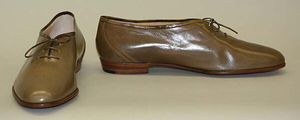 Oxfords, Susan Bennis/Warren Edwards (American, 1977–1997), leather, American 