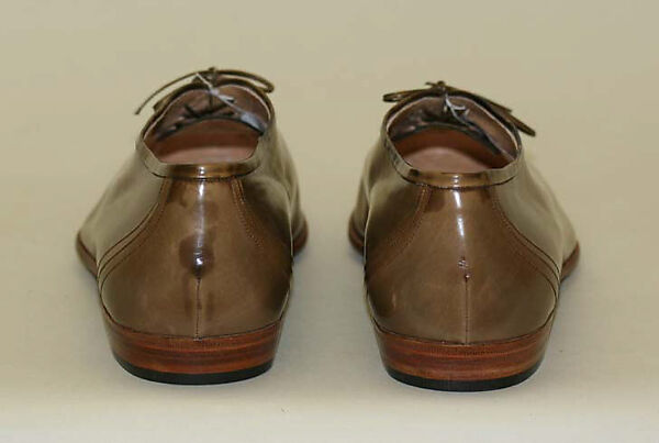 Oxfords, Susan Bennis/Warren Edwards (American, 1977–1997), leather, American