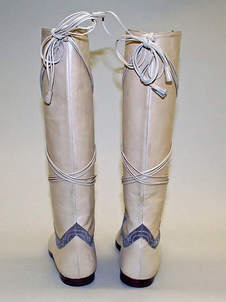 Boots, Susan Bennis/Warren Edwards (American, 1977–1997), leather, American