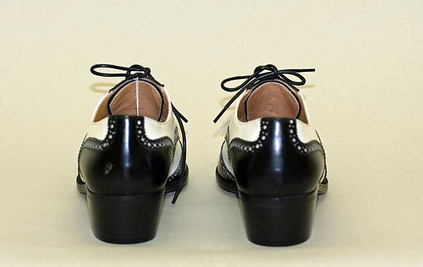 Oxfords, Susan Bennis/Warren Edwards (American, 1977–1997), leather, American