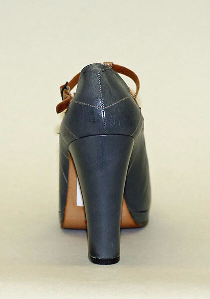 Pumps, Susan Bennis/Warren Edwards (American, 1977–1997), leather, kidskin, American