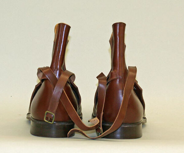 Riding boots, Brooks Brothers (American, founded 1818), leather, British